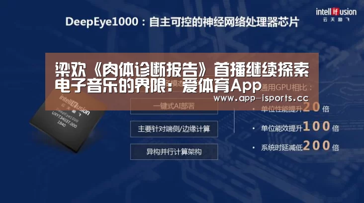 梁欢《肉体诊断报告》首播继续探索电子音乐的界限:爱体育App(图2) 爱体育App